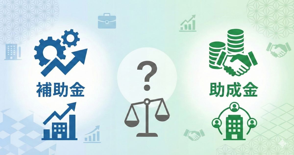 補助金と助成金の違いは「審査」と「入金時期」｜審査・要件・スケジュールをプロが徹底比較（経産省・自治体版）