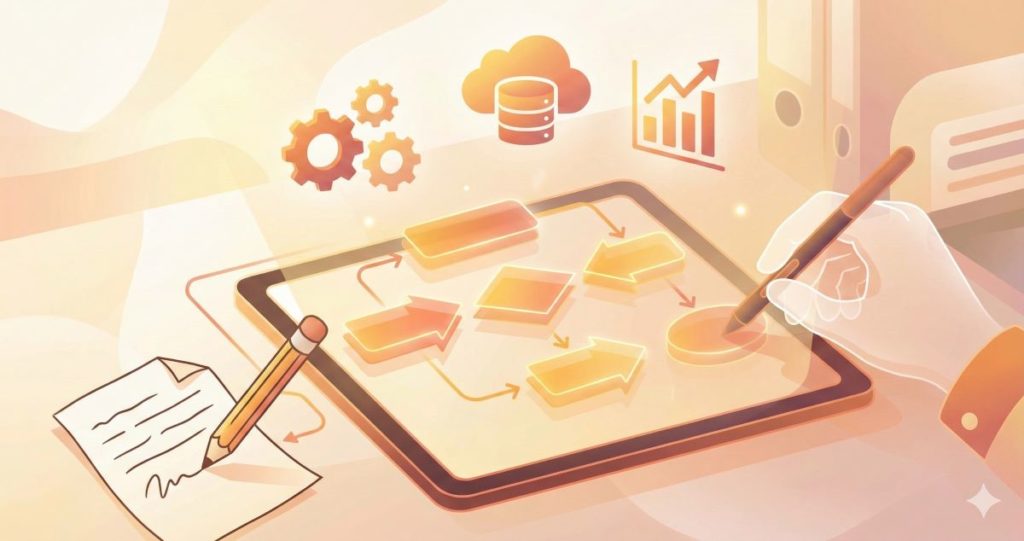 IT導入補助金業務プロセスの書き方のアイコン