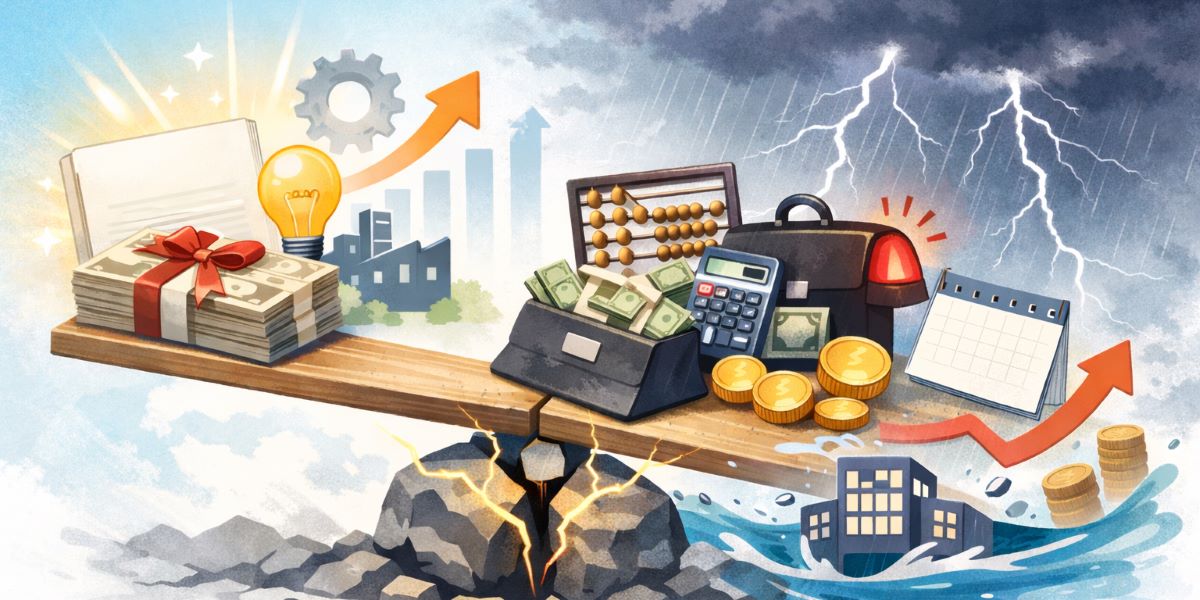 経営者必読】補助金ありきの事業計画は失敗しやすい？採択後の黒字倒産を防ぐ5つの鉄則