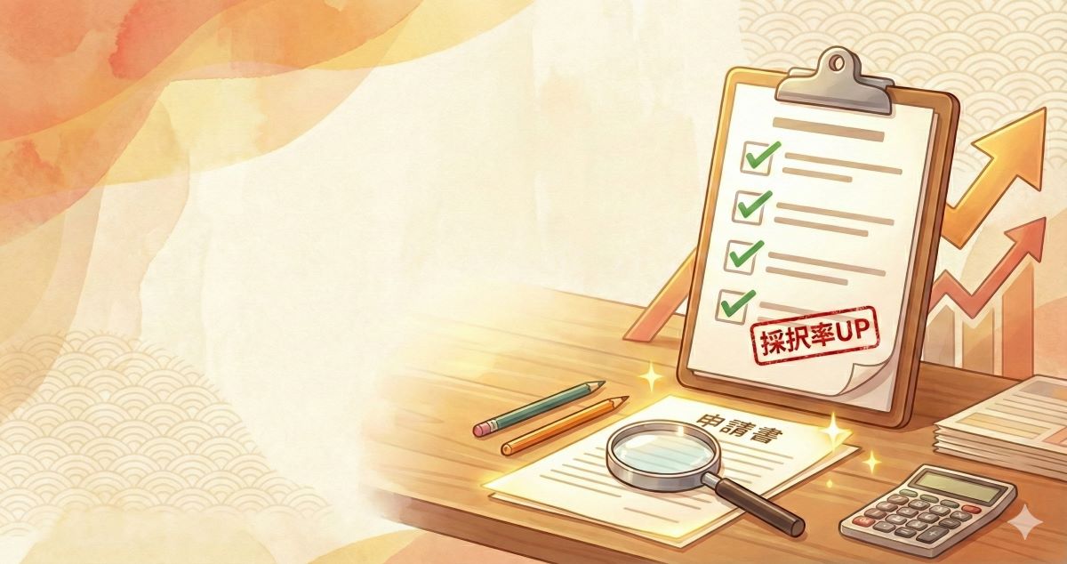 補助金申請書を“社内レビュー”で強くするチェックリスト10項目｜不採択を防ぐ最終確認の型（役割分担・直し方つき）