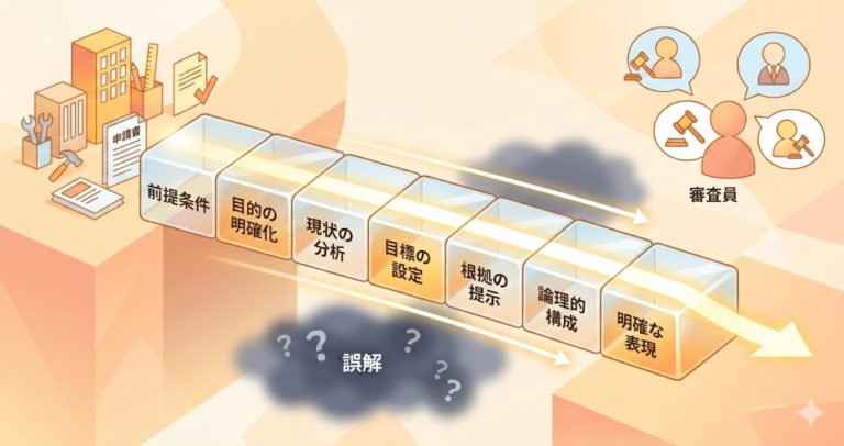 補助金申請書の前提条件｜審査員の誤解を防ぐ3つのポイント