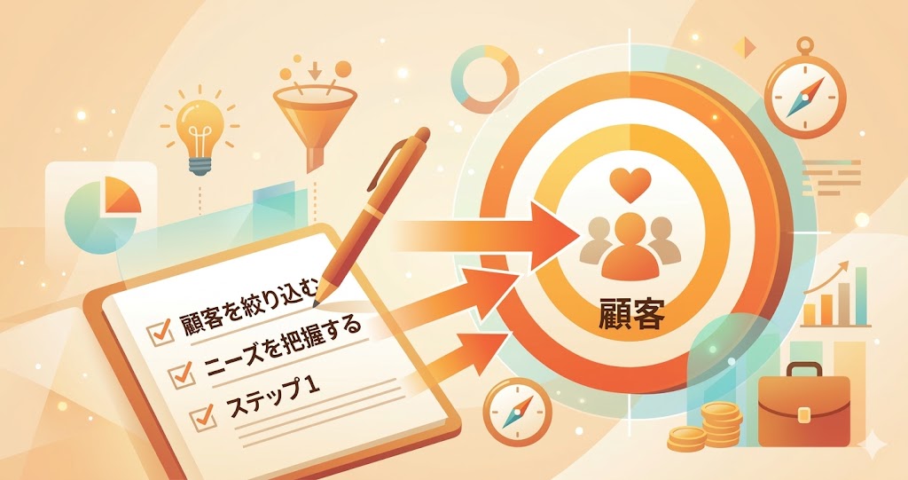 ターゲット顧客の書き方のアイコン