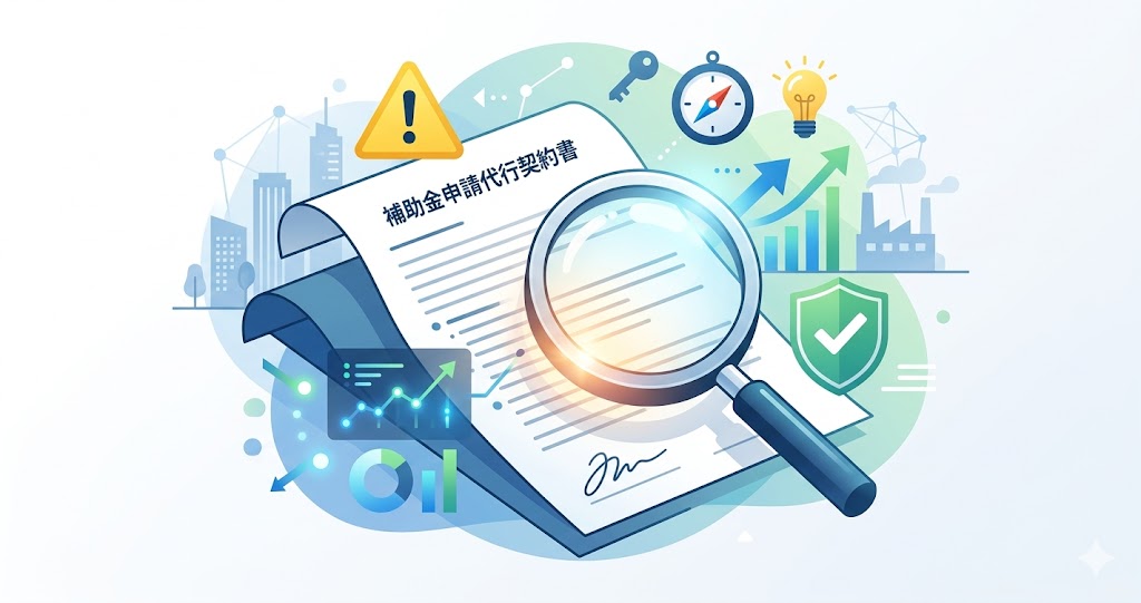助成金申請代行の契約で失敗しない方法｜成功報酬・解約・追加費用の確認点