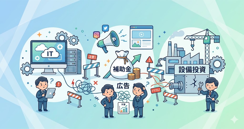 IT・広告・設備投資で補助金トラブルが起きやすい理由は？失敗の構造と「入金まで」の完走術