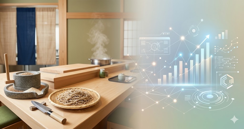 そば・うどん店業界のアイコン