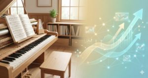 ピアノ教室業界のアイコン