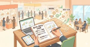 展示会・商談会の書き方のアイコン