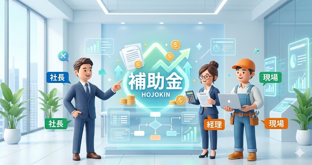 補助金の担当者は誰が適任？社長・経理・現場の「黄金の役割分担」と失敗を防ぐ体制構築術