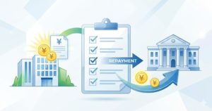 補助金の返還条件のアイコン