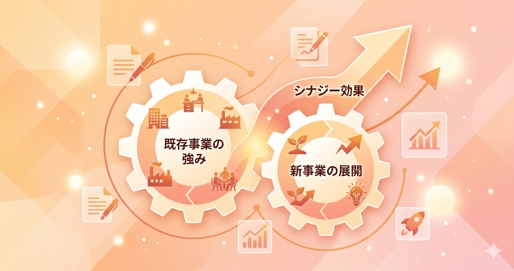 新事業進出補助金｜「既存事業とのシナジー」の書き方｜別事業に見せない3点セット