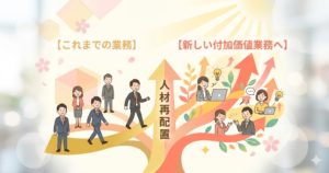 人材再配置の書き方のアイコン