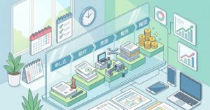 補助金の進捗管理のアイコン