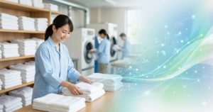 リネンサプライ業界のアイコン